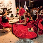 White night at Tel Aviv:  Vive la France!